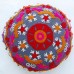 Indian Suzani Embroidered Handmade Cotton Cushion Cover Decorative Pillow Cases