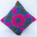 Indian Suzani Embroidered Handmade Decorative Cotton Cushion Cover Throw Pillow Cases