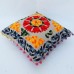 Suzani Embroidered Indian Handmade Decorative Cotton Cushion Cover Throw Pillow Cases