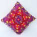 Indian Suzani Embroidered Handmade Cotton Cushion Cover Decorative Pillow Cases