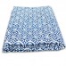 Hand Block Print Indian Handmade Pure Cotton Dabu Printed Running Fabric 