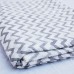 Beautiful Handmade Zig Zag Printed Traditional Fabric Indian Hand Block Print 