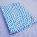 Hand Block Print Indian Handmade Beautiful Zig Zag Printed Traditional Voile Fabric