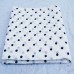 Hand Block Print Indian Beautiful Handmade Dot Printed White Running Fabric 