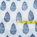 Indian Hand Block Print Decorative Beautiful Handmade Floral Printed Cotton Fabric.