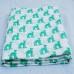 Beautiful Handmade Animal Printed Pure Cotton Running Fabric Indian Hand Block Print