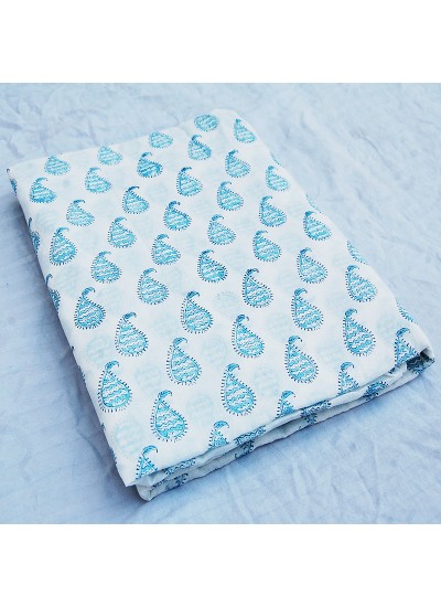 Beautiful Indian Hand Block Print Cotton Floral Printed Handmade Sewing & Craft Fabric 