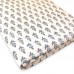 Indian Handmade Beautiful Floral Printed Hand Block Print Sewing Natural Cotton Fabric