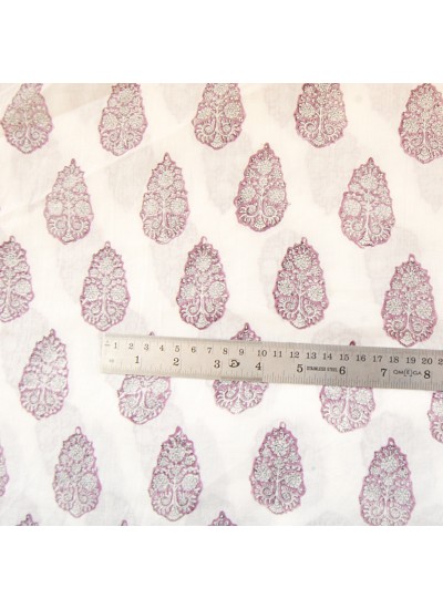 Handmade Indian Beautiful Dabu Printed Hand Block Print Sewing Kids Clothing Cotton Fabric