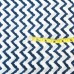 Indian Handmade Beautiful Zig Zag Printed Designer Hand Block Print Cotton Voile Fabric