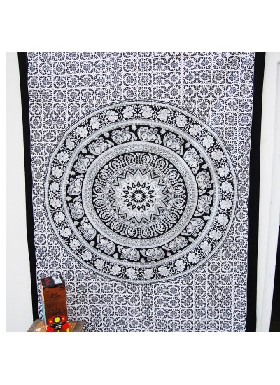 Bohemian Bedspread Indian Wall Hanging Mandala Beach Throw Home Decor Tapestry