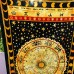 Indian Horoscope ZODIAC Tapestry Wall Hanging