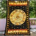 Indian Horoscope ZODIAC Tapestry Wall Hanging