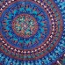 Hippie Wall Hanging Indian Mandala Tapestry Bohemian Indigo Bedspread Home Decor