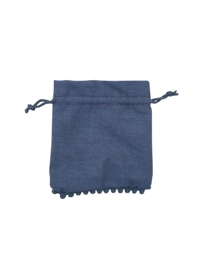 100pcs Drawstring Jewelry Pouches Cotton Small Gift Bags 