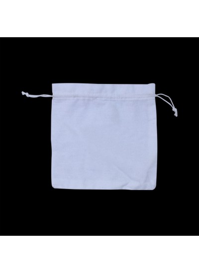 100pcs Drawstring Jewelry Pouch Cotton Party Gift Bags Pouches