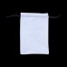 100pcs Handmade Small Cotton Storage Bags Indian Black Drawstring Pouch