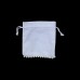 100pcs Drawstring  Jewelry Pouch Bottom Pom Pom Small Bag Cotton Pouches