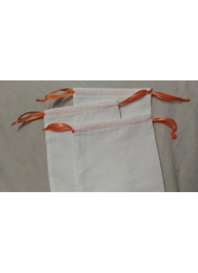 Cotton Jewelry Pouches, Handmade Indian Small Storage Bags