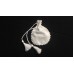 White Drawstring Cotton Bags, Indian Small Jewelry Pouches