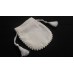 Round Pom Pom Cotton Pouches, Handmade Indian Drawstring Small Bags