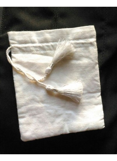 Indian Drawstring Jewelry Pouches Cotton Gift Bags Wedding Favors