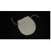 Cotton White Drawstring Pouch, Handmade Indian Small Storage Bags