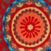 Handmade Suzani Embroidered Indian Floral Printed Cotton Pillow Cases Traditional Cushion Cover