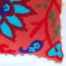 Indian Handmade Suzani Embroidered Pillow Cases Floral Printed Cushion Cover