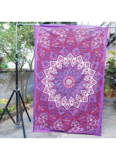 Indian Bedspread Throw Decor Star Hippie Mandala Tapestry Bohemian Twin Wall Hanging