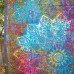 Indian Bohemian Star Printed Mandala Decor Tapestry Hippie  Wall Hanging Twin Bedspread Trow 