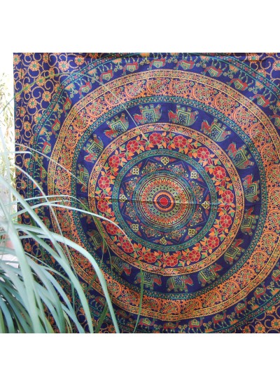 Indian Bohemian Wall Hanging Mandala Tapestry Beach Throw Hippie Home Decor Bedspread